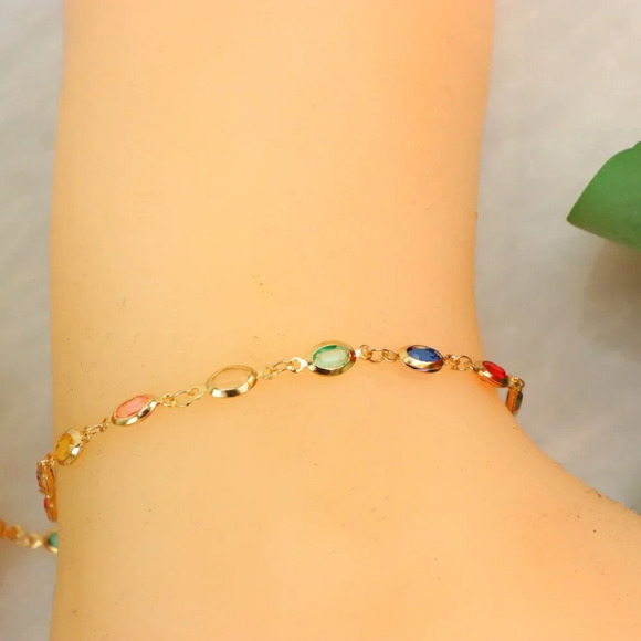 "New Beautiful Design Anklet for Women/Girls, Gift, A594 - Picture 2 of 10
